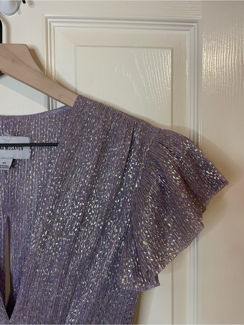 Sabina Musayev Devon Dress in Lilac Size XS NWOT - Picture 5 of 10